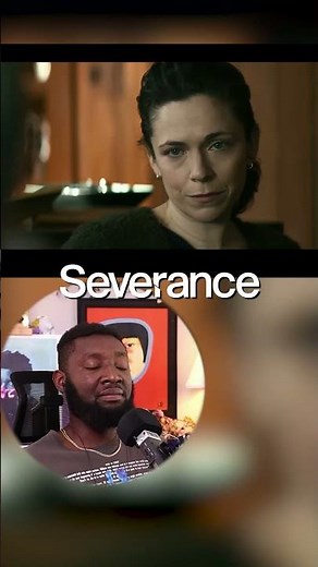 does he see her #severance #severancetvshow #severanceappletv #severancereaction
