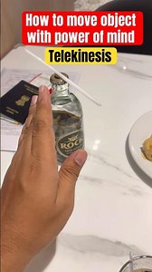 How to move object with power of mind Telekinesis #telekinesis #mindpower #mentalist #psychokinesis