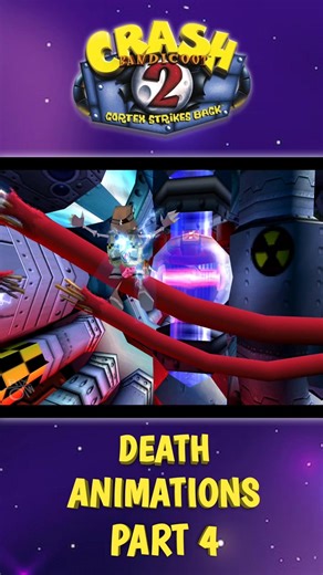 Crash Bandicoot 2 Death Animations Part 4 | PS1