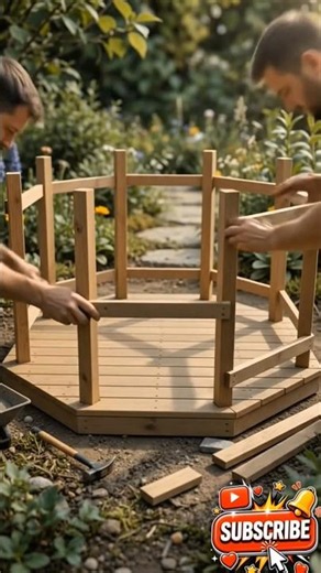 DIY Miniature Gazebo With Domed Roof | Full Construction Timelapse