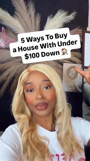 Tierra Noird on Instagram: "5 Ways to Buy a House with Under $100 Down 🏡✨ Most people think you need $10,000+ saved to buy a home… but that’s not true. Here are real programs designed to help you get the keys with little to no money down: ✅ USDA Loan – $0 Down (for eligible rural areas) ✅ NACA Loan – $0 Down (no down payment + no closing costs) ✅ HUD’s Good Neighbor Next Door – $100 Down (for teachers, law enforcement, firefighters & EMTs) ✅ FHA 100% Combo – $0 Down (FHA + Down Payment Assistan