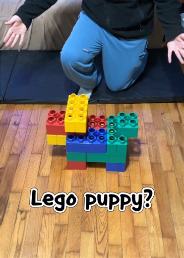 Build a LEGO Puppy with Just 12 Pieces