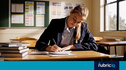 Year 9 Secondary writing assessment with Rubric IQ