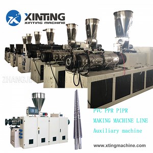 [Hot Item] Plastic PE PPR PVC Pipe Extrusion Machine