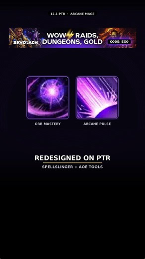 Arcane Mage just got a NEW highlight spell !!