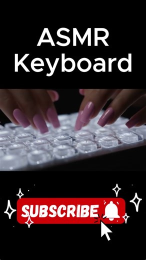 #asmrshorts ⌨️ Keyboard ASMR | Relaxing Typing & Satisfying Clicky Sounds | #asmrshortsvideo