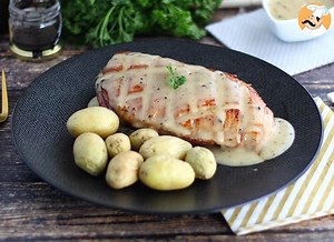 Duck breast recipe with truffle sauce