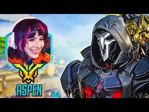 So I got Aspen on my team in Overwatch 2