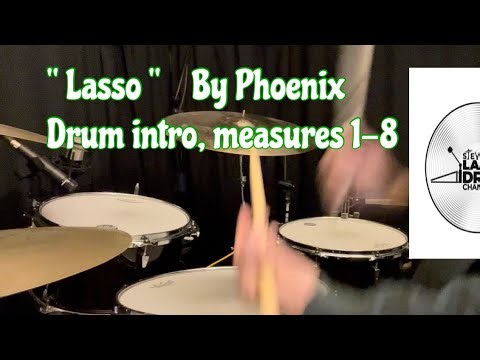 Lasso by Phoenix, drum intro tutorial
