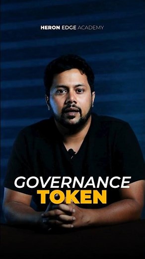 What is a governance token in DAO?