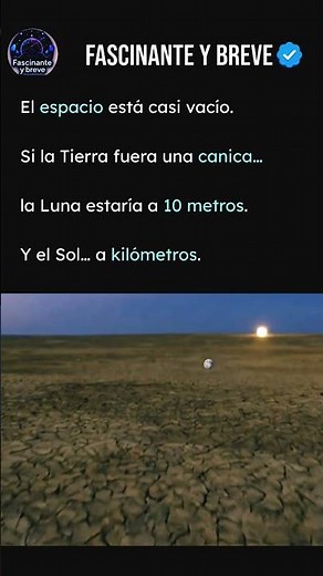 El espacio está vacío (más de lo que crees)