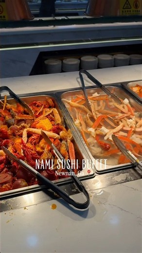 🍣 Nami Sushi Buffet in Newnan, GA 🍣 #sushi #newnanga #georgiafoodie #sushibuffet #foodiereview