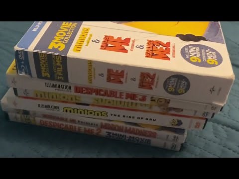 Despicable Me/Minions DVD and Blue-ray Collection