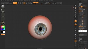 ZBrush Multi-eye Reflection shader reference video