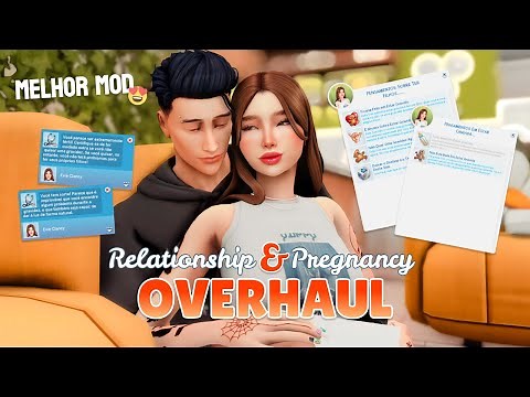 RELACIONAMENTOS MAIS REAIS, GRAVIDEZ, CUSTÓDIA, ADOÇÃO 😍 | MOD RELATIONSHIP & PREGNANCY OVERHAUL