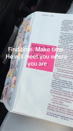 My favorite morning routine. I sit in my car before work to read my Bible and pray. Where do you meet God? #biblereading #holybible #scripture
