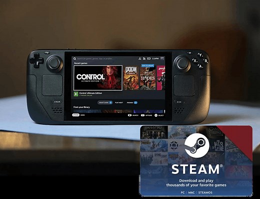 آموزش استفاده از گیفت کارت استیم