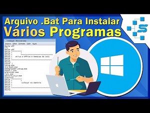 Create a .bat file to install multiple programs one at a time.