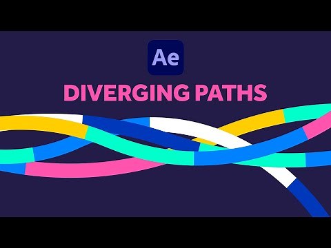 Animating Diverging Paths in After Effects | Tutorial