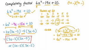 Factorizing Trinomials