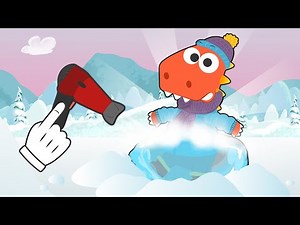 Learn with Eddie how to do prank 😜💥🙃 Eddie the dinosaur celebrates New Roar´s fools day