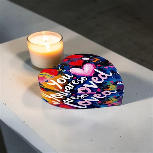 Presse-papiers décoratif coeur You Are So Loved Love - Etsy France
