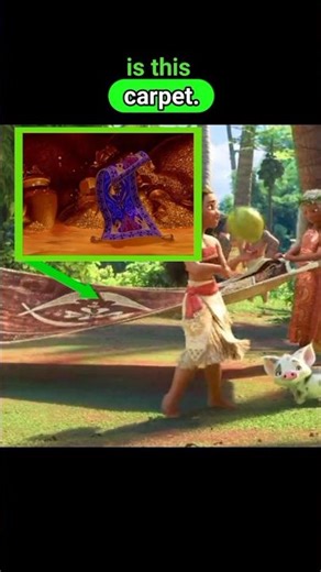 2 rare details of the movie Moana #moana #disney