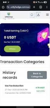 How to gas fee detection calculate Unity hedge #trading #stockmarket #hedge