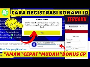 HOW TO CREATE KONAMI ID IN PES EFOOTBALL 2023