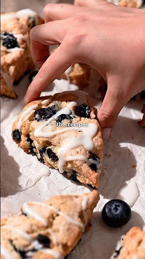 the recipe that I’d serve if I had a bakery...flaky vegan blueberry scones