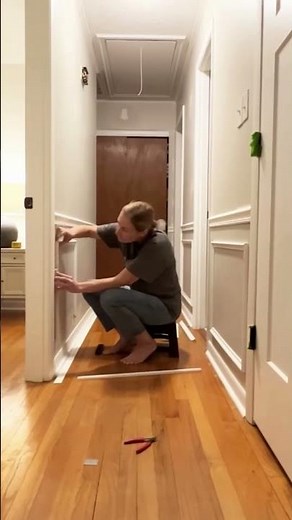 Narrow Hallway Makeover #diyhomedecor
