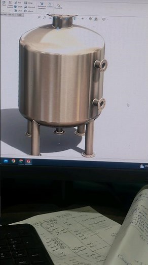 Storage Tank Design In Solidworks| #viral | #solidworks | #storagetank | #tank | #viral
