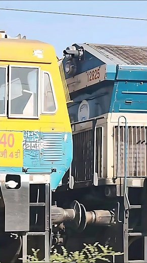 Diesel Locomotive Moves Ahead with Raw Power Showing Strong Motion and a Bold and Intense Rail Scene