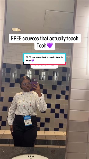 Stop paying for tech courses. These FREE courses actually teach you the fundamentals you need to break into tech. I wish someone told me this earlier 👀 Save this for later and follow for Part 2. #sekyiwaasspace #learnontiktok #free #study #tech