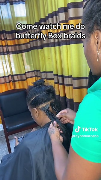 Butterfly Braids #fyp #carribeantiktok🇺🇸🇹🇹🇸🇷🇰🇳🇱🇨🇻🇨🇯🇲🇬🇾🇨🇦🇦🇬 #trinidadandtobagotiktok #trinidadandtobago🇹🇹 #treanding #viralvideo #aklimasbeautyservices #trini_tiktok #aklimasbeautyservicesiralvideo #trinidadandtobago