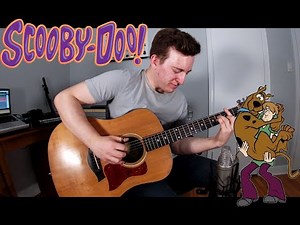 Scooby Doo Theme --- Fingerstyle Guitar Cover + Free Tabs {Jacob Neufeld}