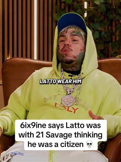6ix9ine Claims Latto Misunderstood 21 Savage's Status