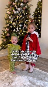 😭🤍 they are a year older now and I miss those chubby baby faces but I can’t wait to spend Christmas with these one year older babies just as much. 🤍 | Blushing Embers