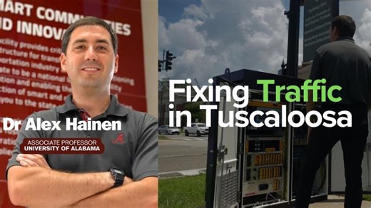 Fixing Traffic in the City of Tuscaloosa, Alabama | The University of Alabama Lee J. Styslinger Jr. College of Engineering