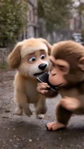 HE TRIED TO RUIN HIS DAY... THEN A HERO APPEARED! 🤡🐕 #Shorts