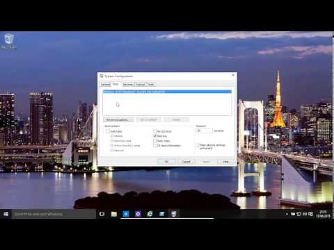 Windows 10 And 8.1 MSCONFIG - Safe Boot And Creating A Boot Log