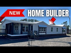 I found the BIGGEST version of this mobile home floor plan that exist! House Tour