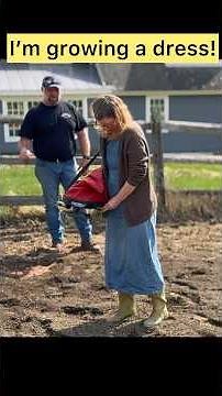 Growing a Dress Week One- Planting!