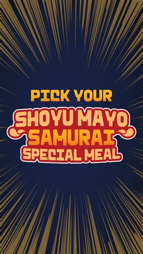 McDonald's Singapore on Instagram: "Pick your Shoyu Mayo Samurai Burger® Special Meal! 🍔 Whether it's Single, Double, or Tamago, each burger is packed with umami goodness, best paired with crispy Seaweed McShaker™ Fries and refreshing Fuze Tea Jasmine Green Tea. Take the first bite into bold flavour today! #mcdsg"