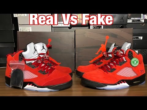 Air Jordan 5 Toro Bravo/Raging Bull Real Vs Fake review. Fakes don’t Compare! 🙅🏾‍♂️🙅🏾‍♂️🙅🏾‍♂️