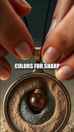 DIY Color Block Sand Art Keychain