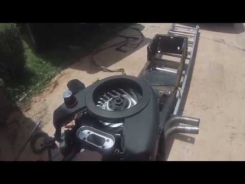 Built Racing Mower Engine