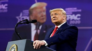 Trump gives first speech since leaving office