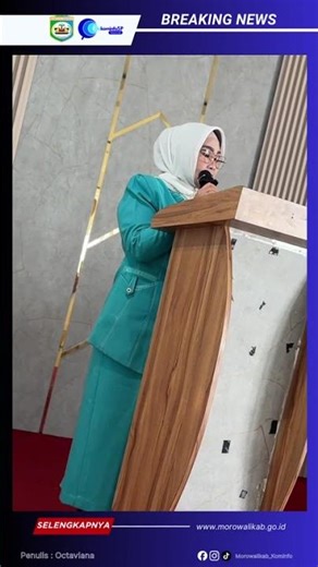 Wakil Bupati Morowali, Iriane Iliyas, secara resmi membuka Pelatihan Tata cara pengisian E- kinerja