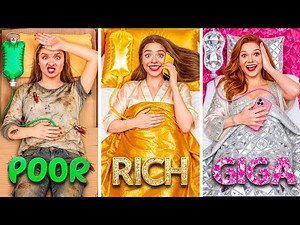 Poor vs Rich vs Giga Rich in The Hospital